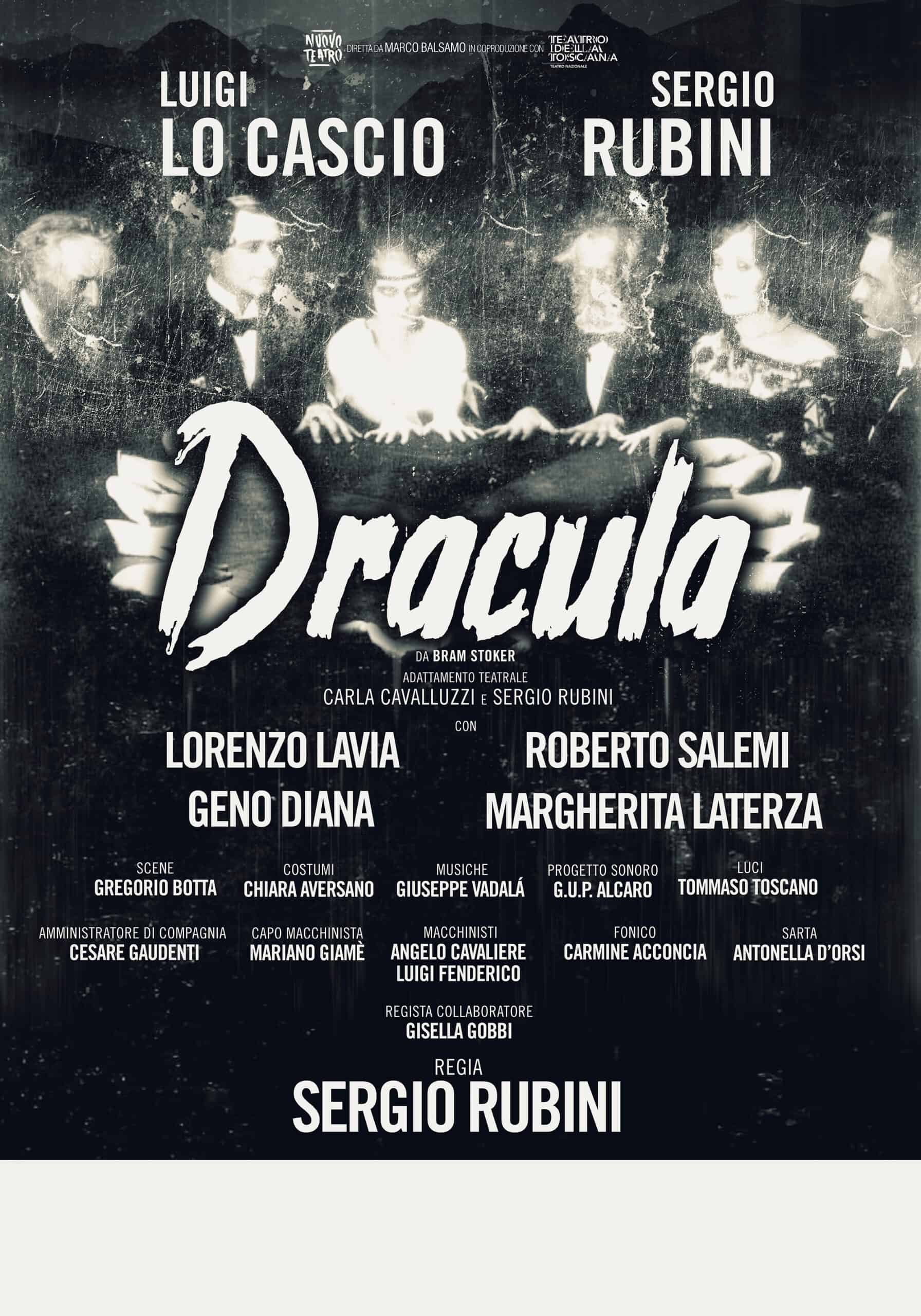 Sergio Rubini – DRACULA – Musiche di Giuseppe Vadalà Edizioni Nuccia